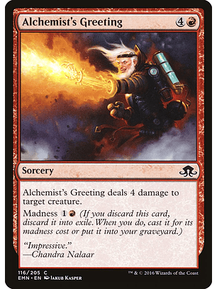 Alchemist's Greeting | Español | NM | EMN