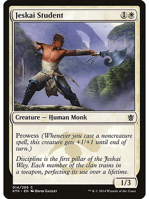 Jeskai Student | Español | NM | KTK