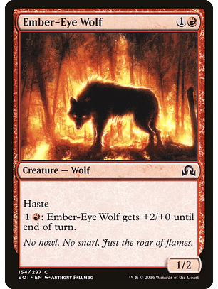 Ember-Eye Wolf | Inglés | NM | SOI