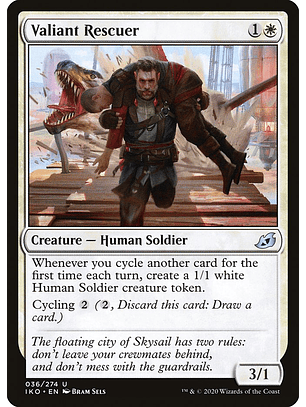 Valiant Rescuer | Español | NM | IKO