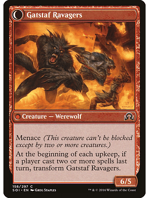 Gatstaf Arsonists // Gatstaf Ravagers | Español | NM | SOI