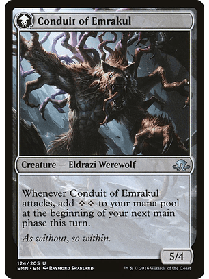 Conduit of Storms // Conduit of Emrakul | Inglés | NM | EMN