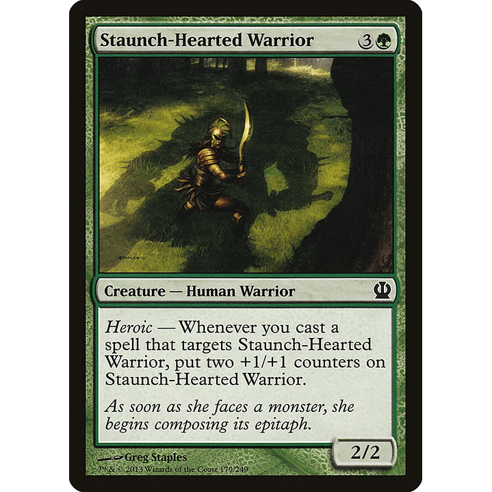 Staunch-Hearted Warrior | Español | NM | THS 1