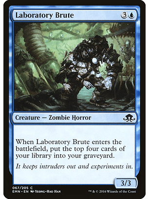 Laboratory Brute | Inglés | NM | EMN