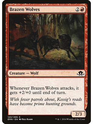 Brazen Wolves | Inglés | NM | EMN