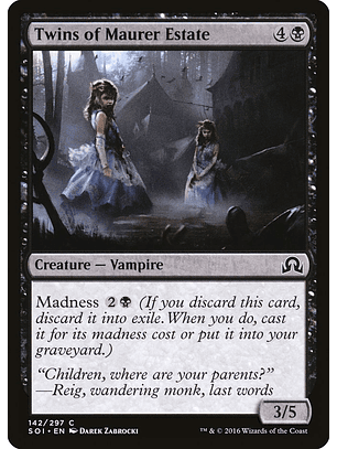 Twins of Maurer Estate | Inglés | NM | SOI