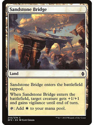 Sandstone Bridge | Español | NM | BFZ