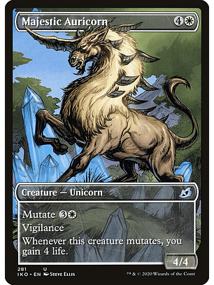 Majestic Auricorn (Showcase) | Español | NM | IKO