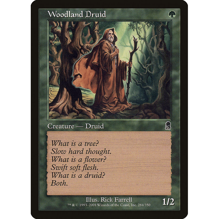 Woodland Druid (Retro Frame) | Español | NM | ODY 1