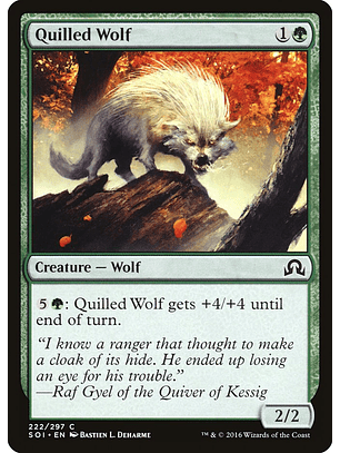 Quilled Wolf | Inglés | NM | SOI