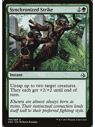 Synchronized Strike | Inglés | NM | AKH