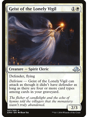 Geist of the Lonely Vigil | Inglés | NM | EMN
