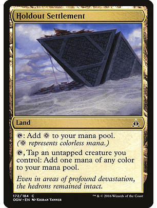 Holdout Settlement | Inglés | NM | OGW