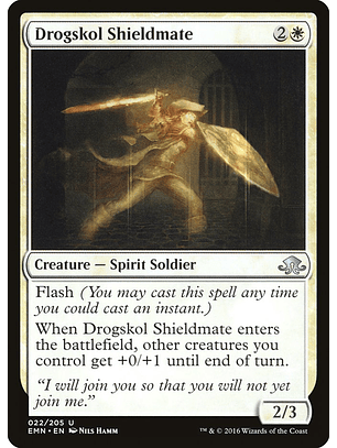 Drogskol Shieldmate | Inglés | NM | EMN