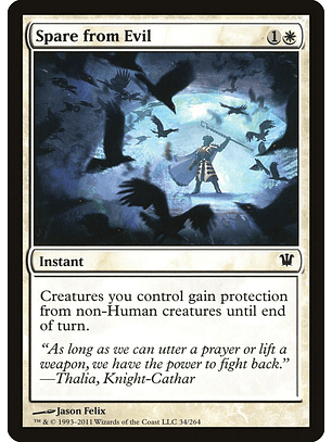 Spare from Evil | Español | NM | ISD