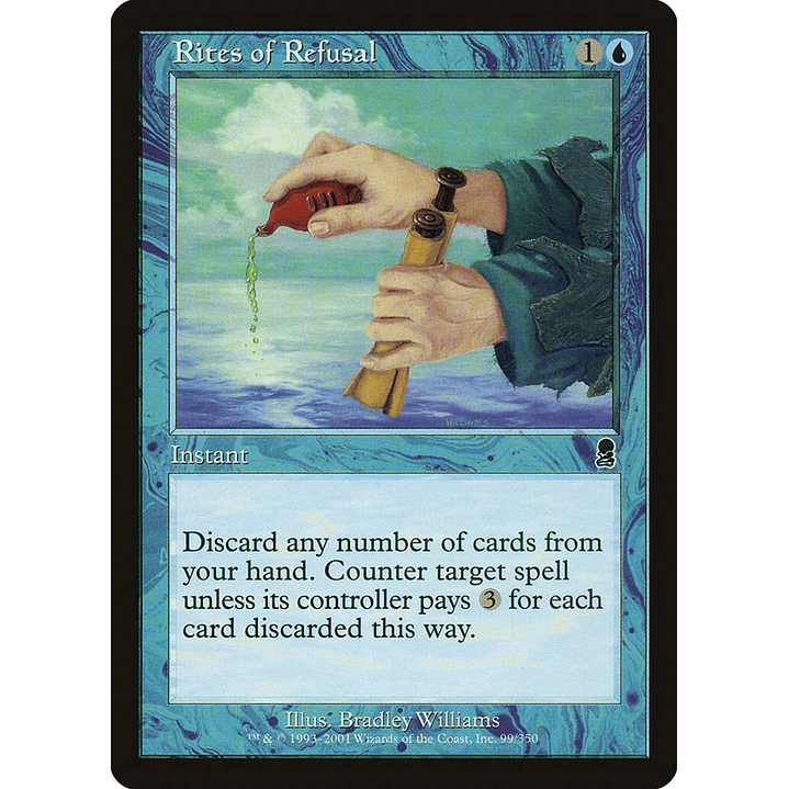 Rites of Refusal (Retro Frame) | Español | NM | ODY 1