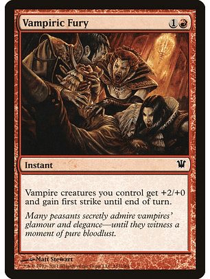 Vampiric Fury | Español | NM | ISD