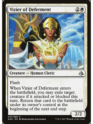 Vizier of Deferment | Inglés | NM | AKH