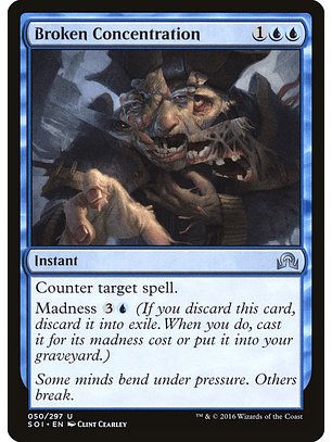Broken Concentration | Español | NM | SOI