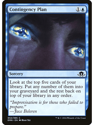 Contingency Plan | Inglés | NM | EMN