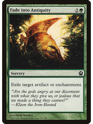 Fade into Antiquity | Español | NM | THS