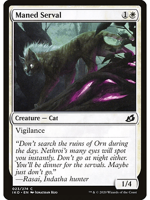 Maned Serval | Español | NM | IKO