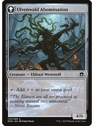 Ulvenwald Captive // Ulvenwald Abomination | Inglés | NM | EMN