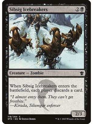 Sibsig Icebreakers | Español | NM | DTK