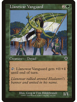Llanowar Vanguard (Retro Frame) | Español | NM | INV