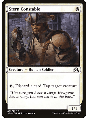 Stern Constable | Inglés | NM | SOI