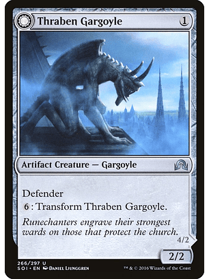 Thraben Gargoyle // Stonewing Antagonizer | Español | NM | SOI