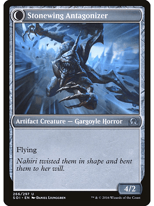 Thraben Gargoyle // Stonewing Antagonizer | Español | NM | SOI