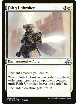 Faith Unbroken | Inglés | NM | EMN