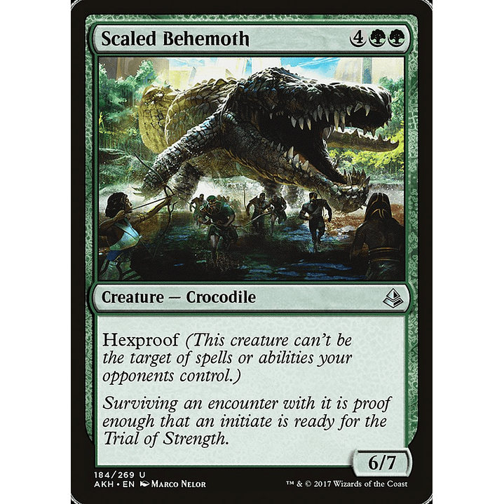 Scaled Behemoth | Español | NM | AKH 1