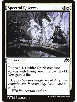 Spectral Reserves | Inglés | NM | EMN