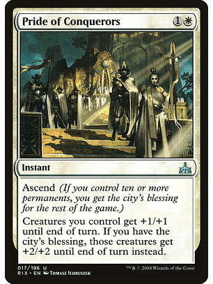 Pride of Conquerors | Español | NM | RIX