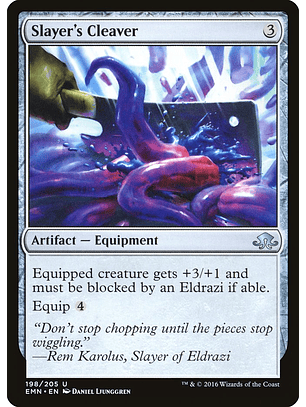 Slayer's Cleaver | Español | NM | EMN