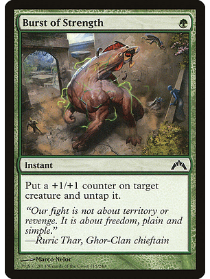 Burst of Strength | Español | NM | GTC