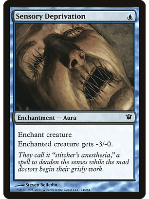 Sensory Deprivation | Inglés | NM | ISD