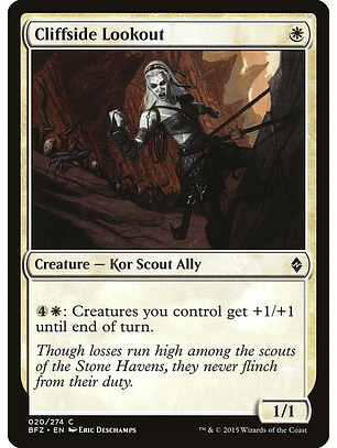 Cliffside Lookout | Inglés | NM | BFZ