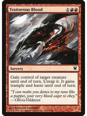 Traitorous Blood | Inglés | NM | ISD