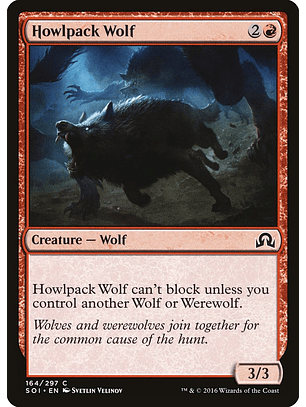 Howlpack Wolf | Español | NM | SOI