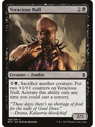 Voracious Null | Inglés | NM | BFZ