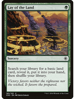 Lay of the Land | Inglés | NM | CN2