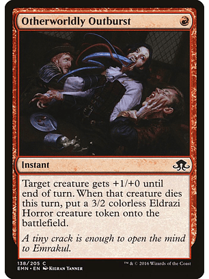 Otherworldly Outburst | Inglés | NM | EMN
