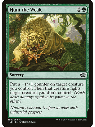 Hunt the Weak | Español | NM | KLD