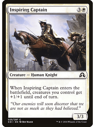 Inspiring Captain | Español | NM | SOI
