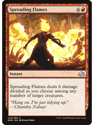 Spreading Flames | Inglés | NM | EMN