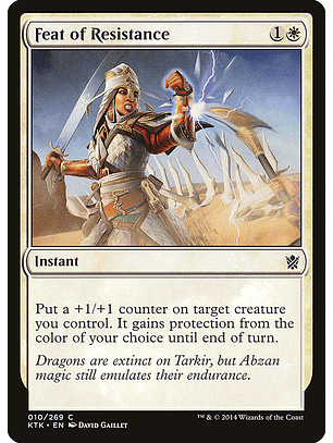 Feat of Resistance | Español | NM | KTK