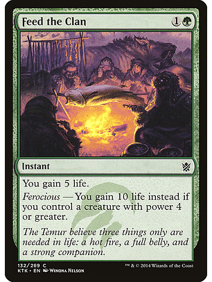 Feed the Clan | Español | NM | KTK